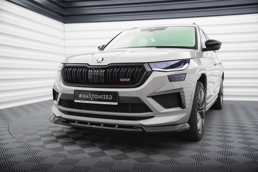 Maxton Design Set Of Splitters para Skoda Kodiaq RS Mk1 Facelift - imagen 3