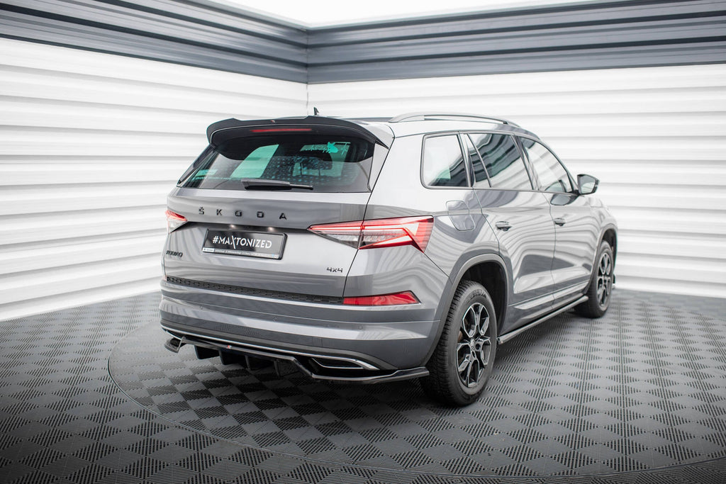 Maxton Design Set Of Splitters para Skoda Kodiaq Sportline Mk1 Facelift - imagen 10
