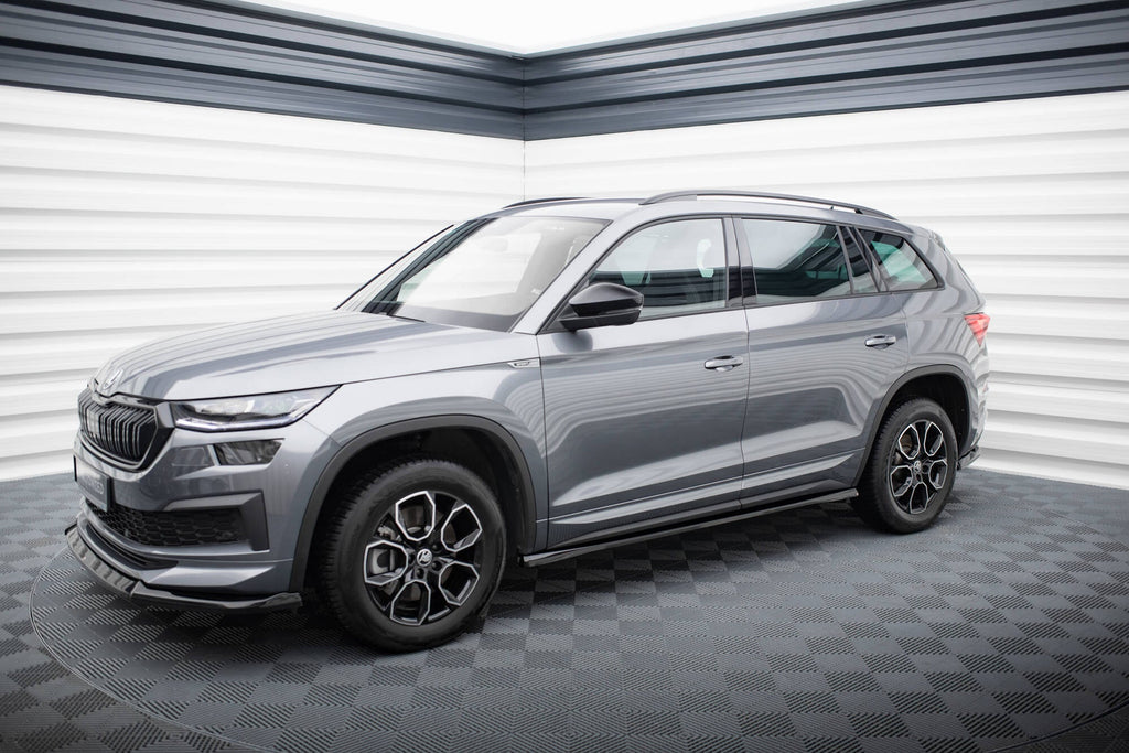 Maxton Design Set Of Splitters para Skoda Kodiaq Sportline Mk1 Facelift - imagen 1