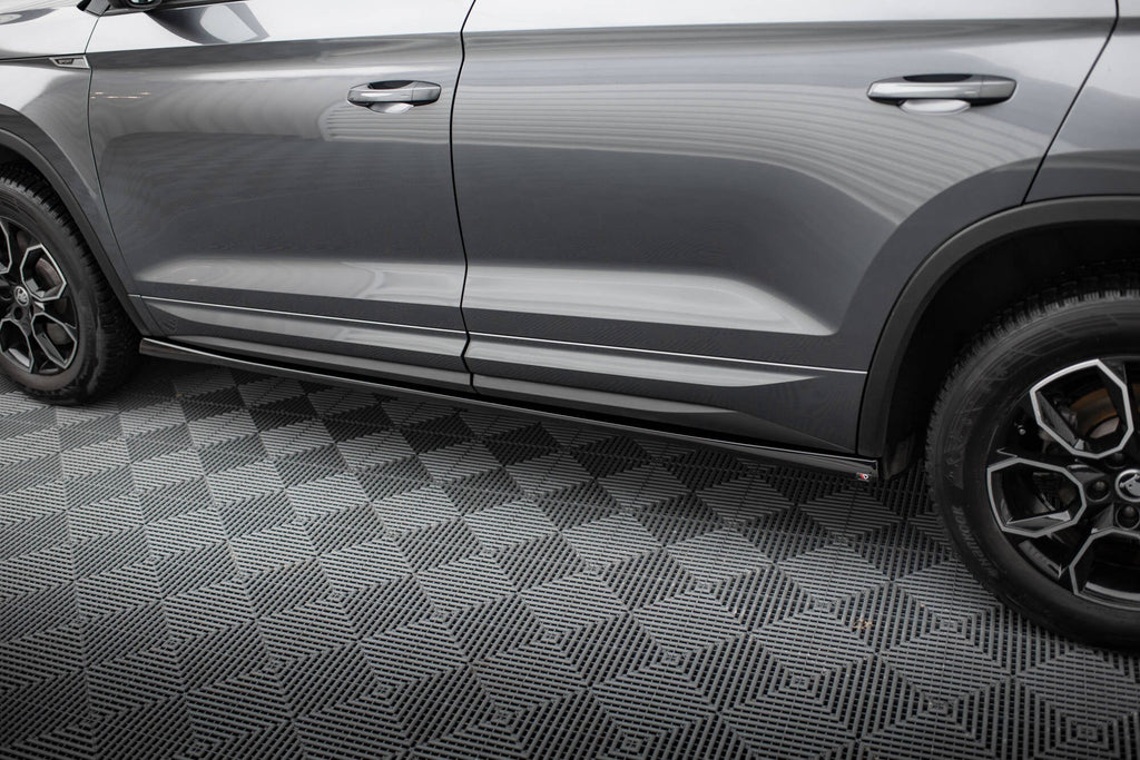 Maxton Design Set Of Splitters para Skoda Kodiaq Sportline Mk1 Facelift - imagen 5