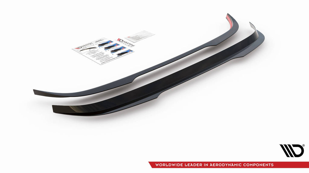 Maxton Design Set Of Splitters para Skoda Kodiaq Sportline Mk1 Facelift - imagen 19