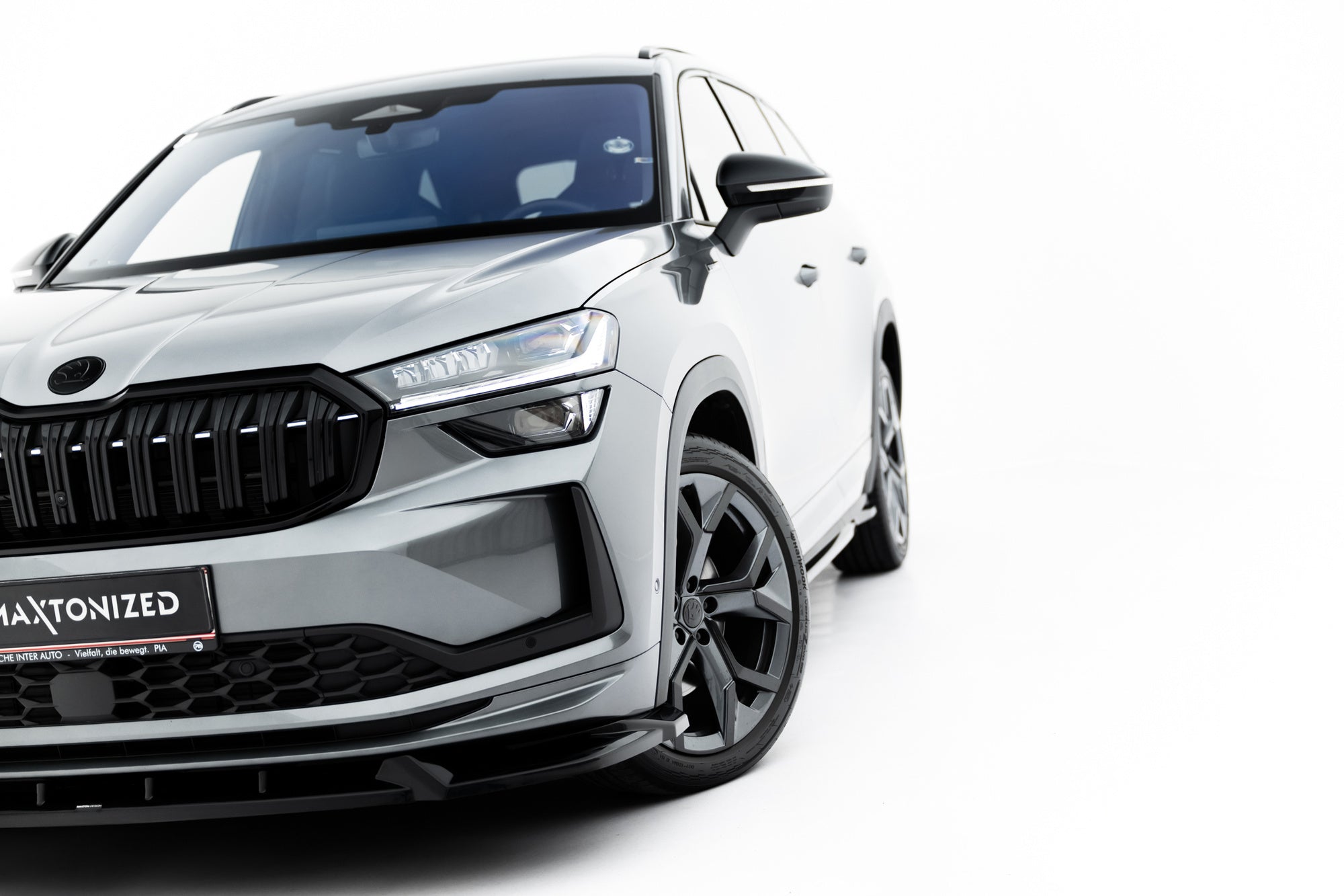 Maxton Design Set Of Splitters para Skoda Kodiaq Sportline Mk2 - imagen 3