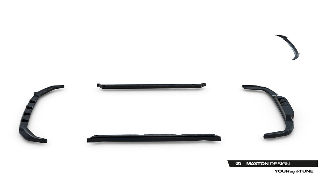 Maxton Design Set Of Splitters para Skoda Kodiaq Sportline Mk2 - imagen 20