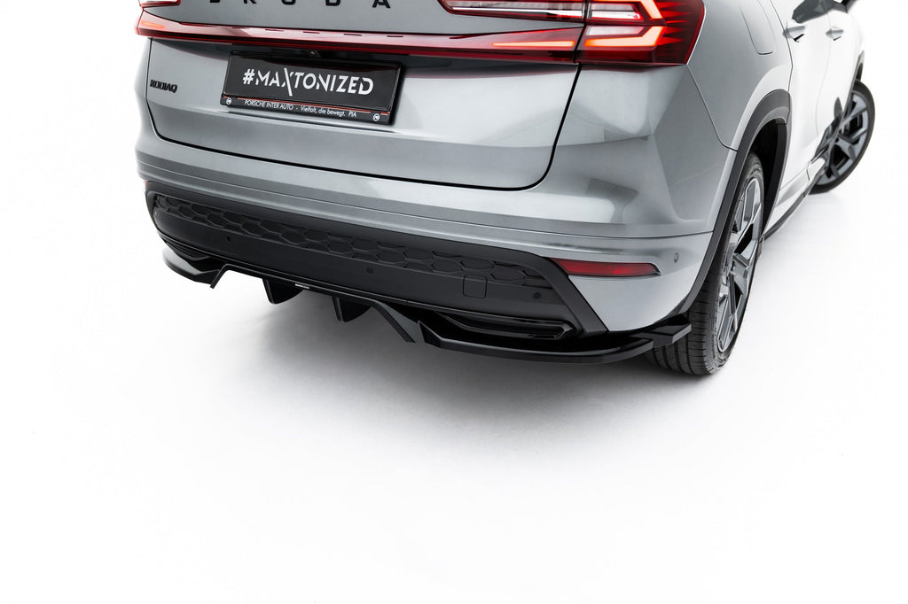 Maxton Design Set Of Splitters para Skoda Kodiaq Sportline Mk2 - imagen 10