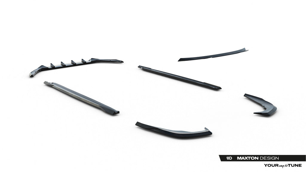 Maxton Design Set Of Splitters para Skoda Octavia Combi Mk4 Facelift - imagen 16