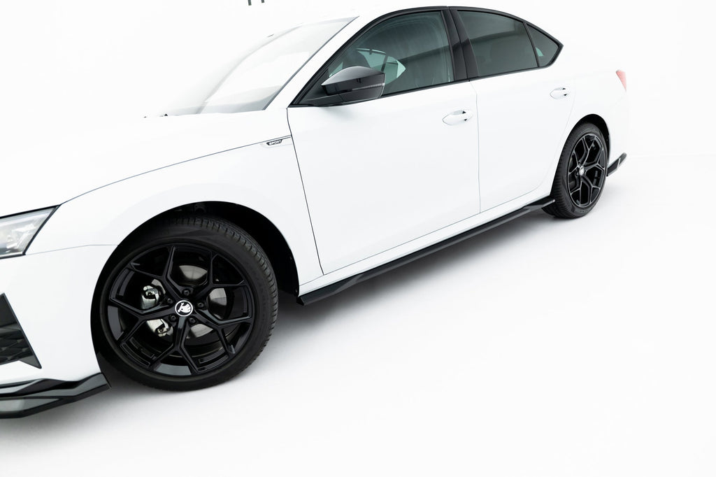 Maxton Design Set Of Splitters para Skoda Octavia Sportline Liftback / Combi Mk4 Facelift - imagen 5