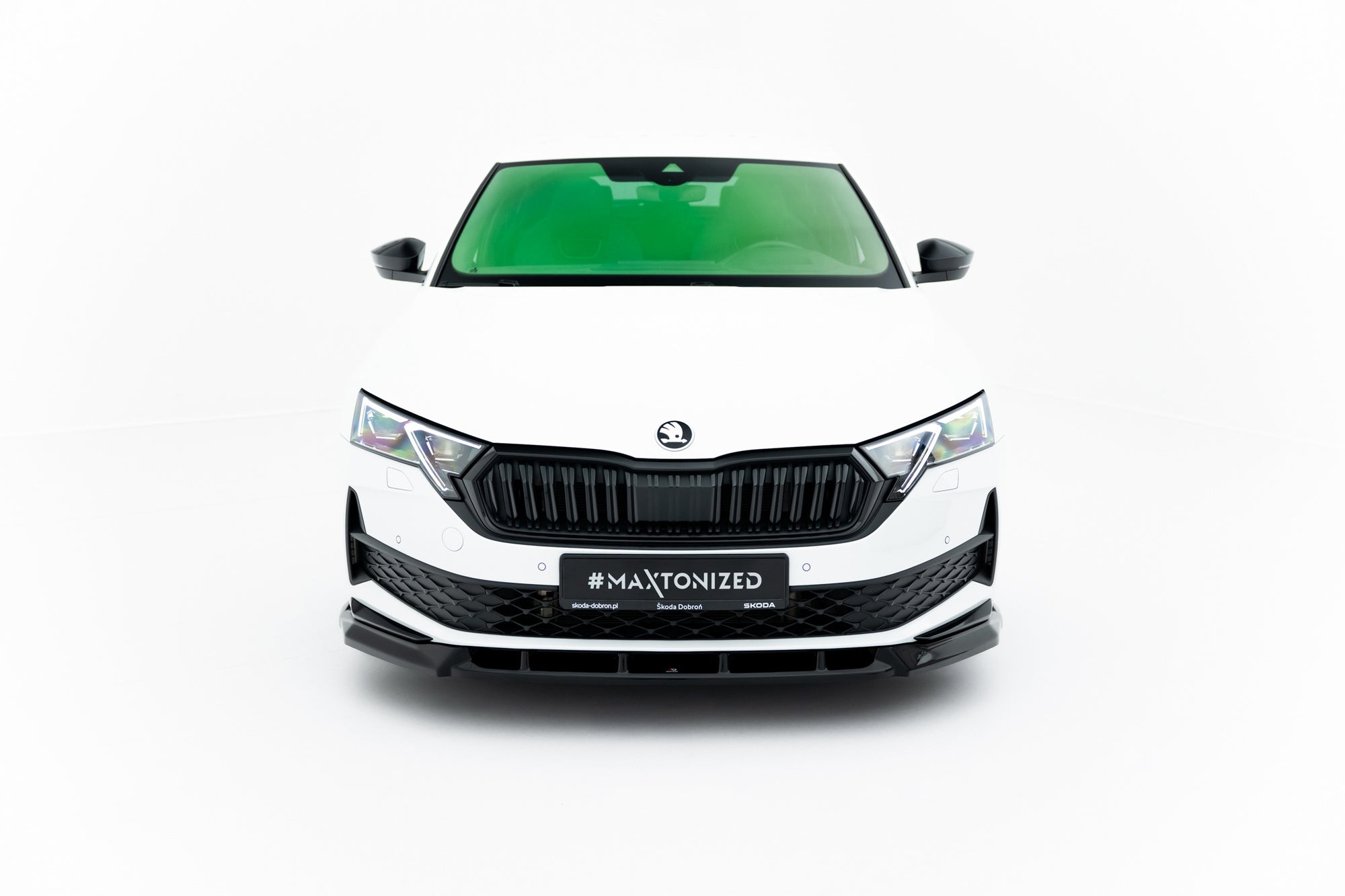 Maxton Design Set Of Splitters para Skoda Octavia Sportline Liftback / Combi Mk4 Facelift - imagen 2