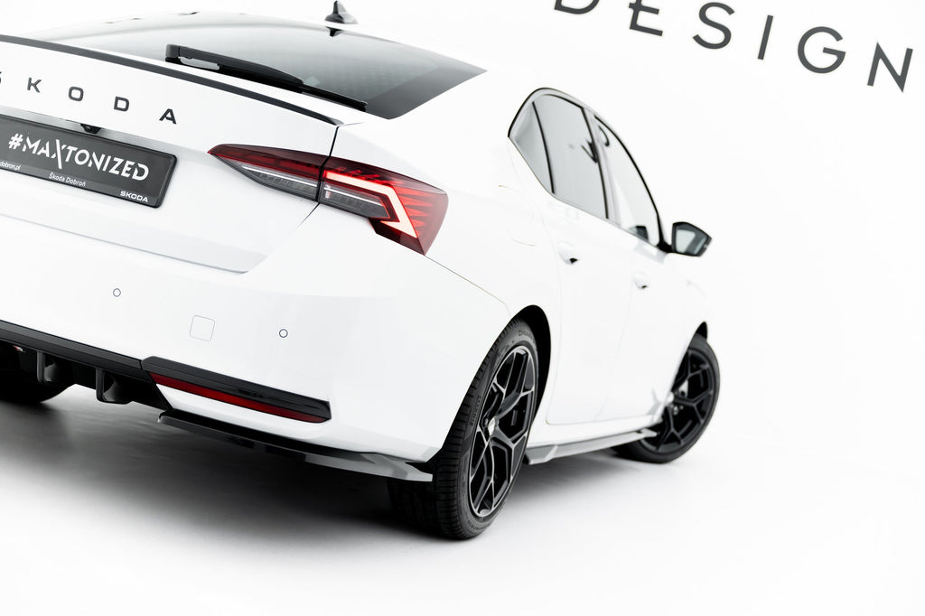 Maxton Design Set Of Splitters para Skoda Octavia Sportline Liftback / Combi Mk4 Facelift - imagen 10