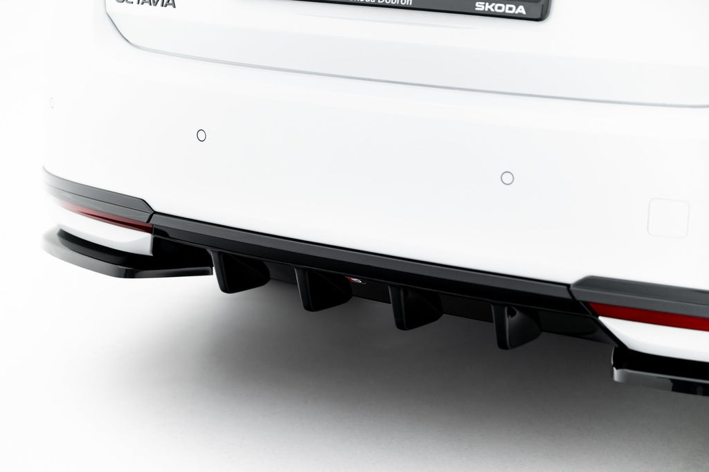 Maxton Design Set Of Splitters para Skoda Octavia Sportline Liftback / Combi Mk4 Facelift - imagen 11