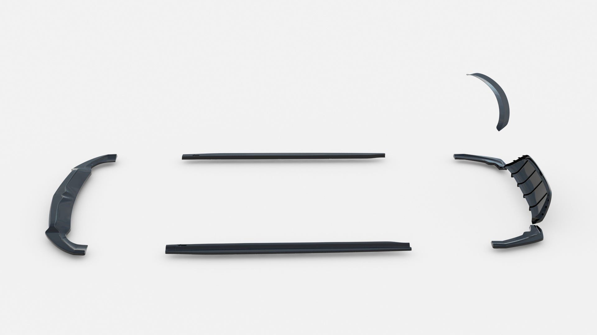 Maxton Design Set Of Splitters para Skoda Scala Mk1 - imagen 14
