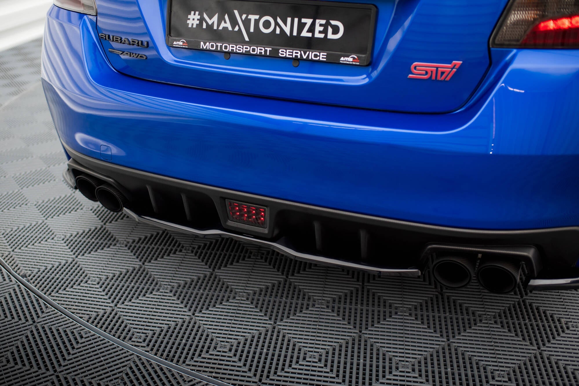 Maxton Design Set Of Splitters para Subaru WRX STI Mk1 Facelift - imagen 9