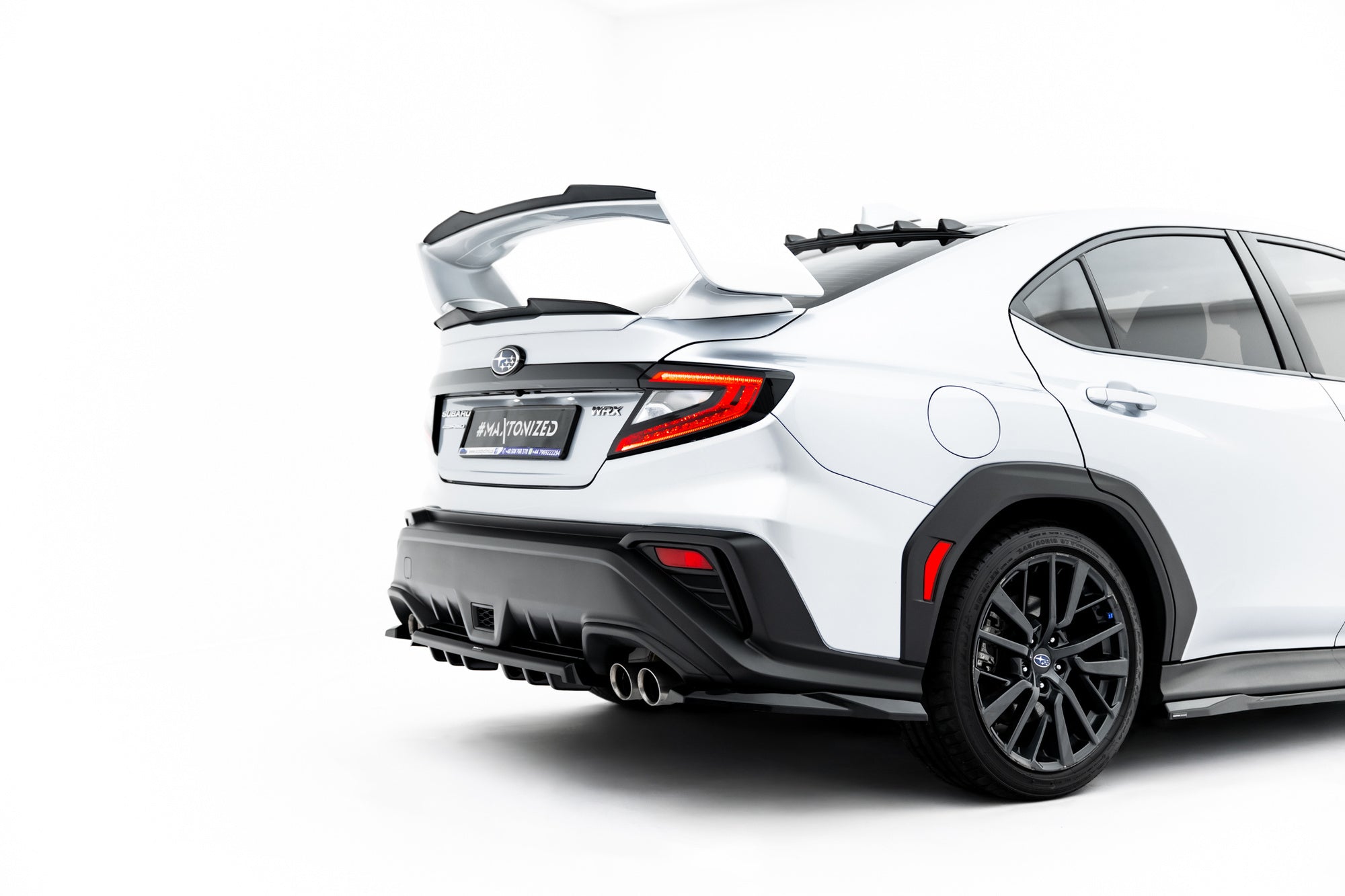 Maxton Design Set Of Splitters para Subaru WRX STI Mk2 - imagen 12