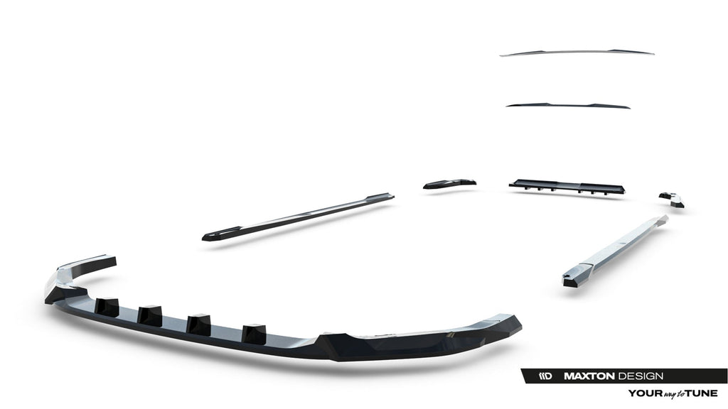 Maxton Design Set Of Splitters para Subaru WRX STI Mk2 - imagen 24