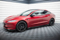 Maxton Design Set Of Splitters para Tesla Model 3 Project Highland(Facelift) - imagen 1