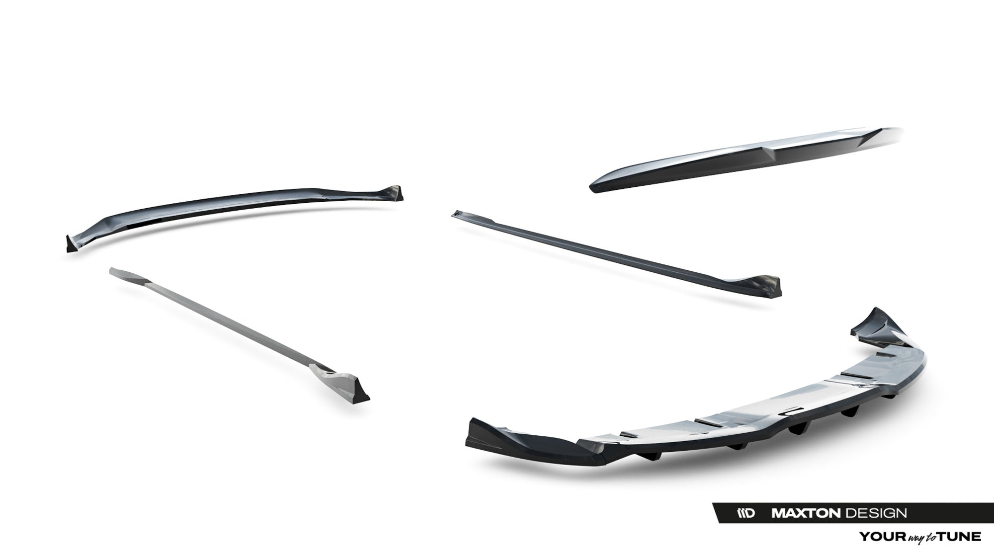 Maxton Design Set Of Splitters para Tesla Model 3 Project Highland(Facelift) - imagen 16