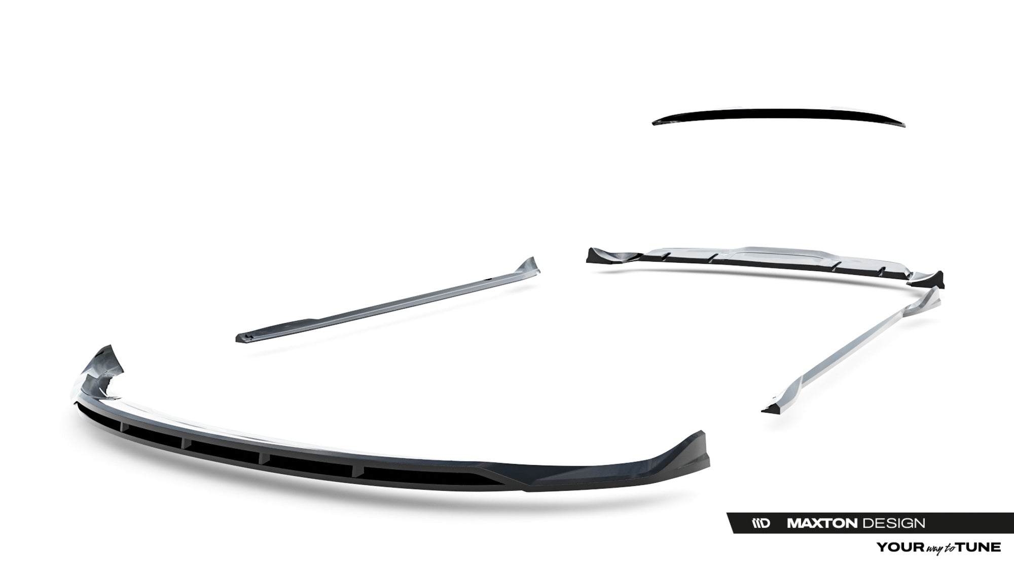 Maxton Design Set Of Splitters para Tesla Model 3 Project Highland(Facelift) - imagen 18