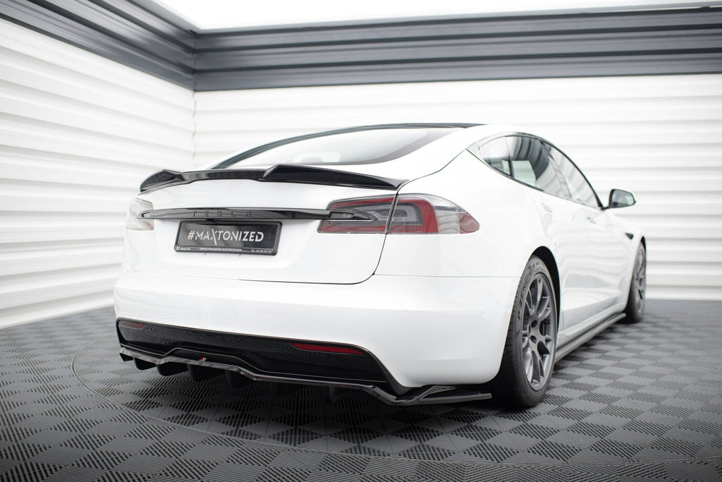 Maxton Design Set Of Splitters para Tesla Model S Plaid Mk1 Facelift - imagen 8