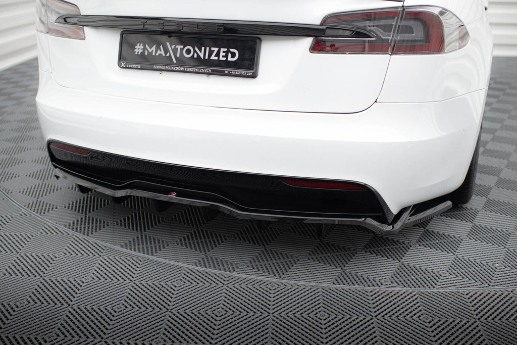 Maxton Design Set Of Splitters para Tesla Model S Plaid Mk1 Facelift - imagen 9