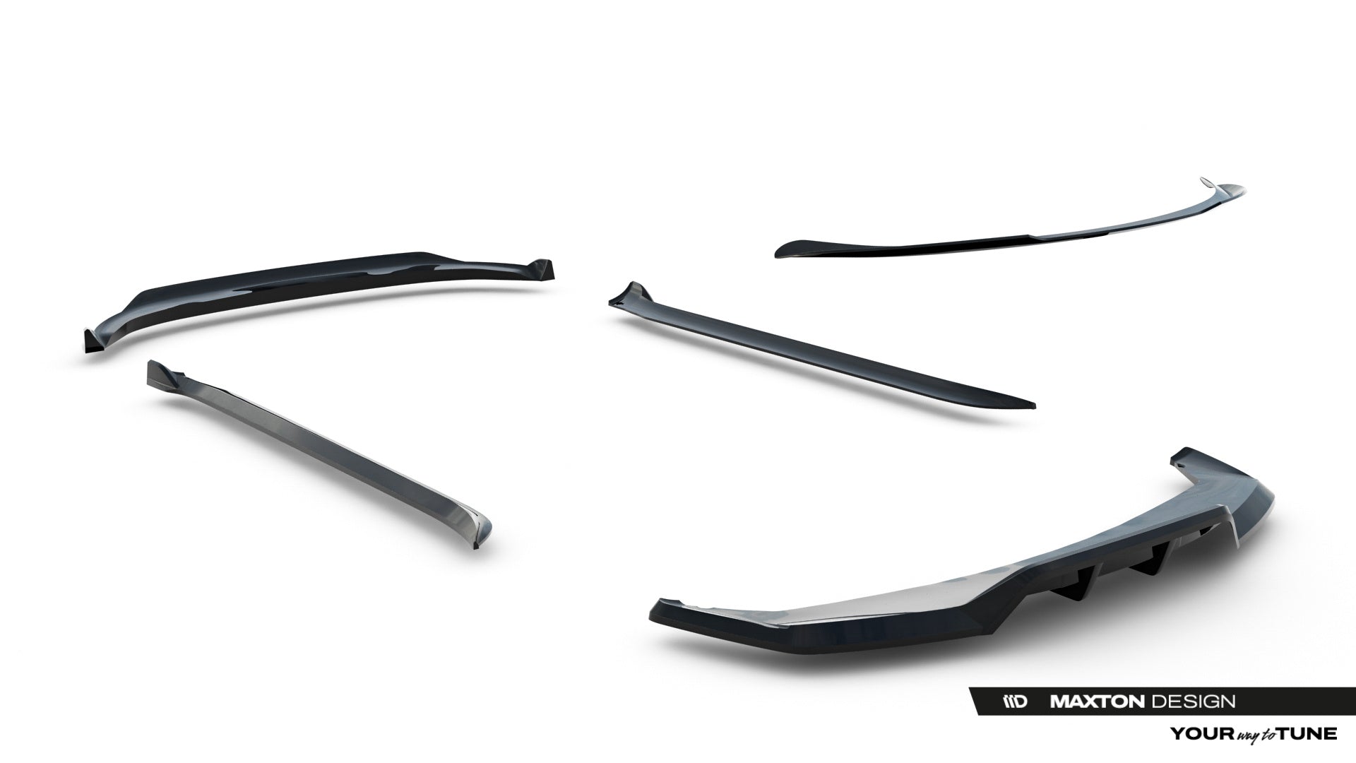 Maxton Design Set Of Splitters para Tesla Model Y Premium Mk1 Facelift - imagen 21
