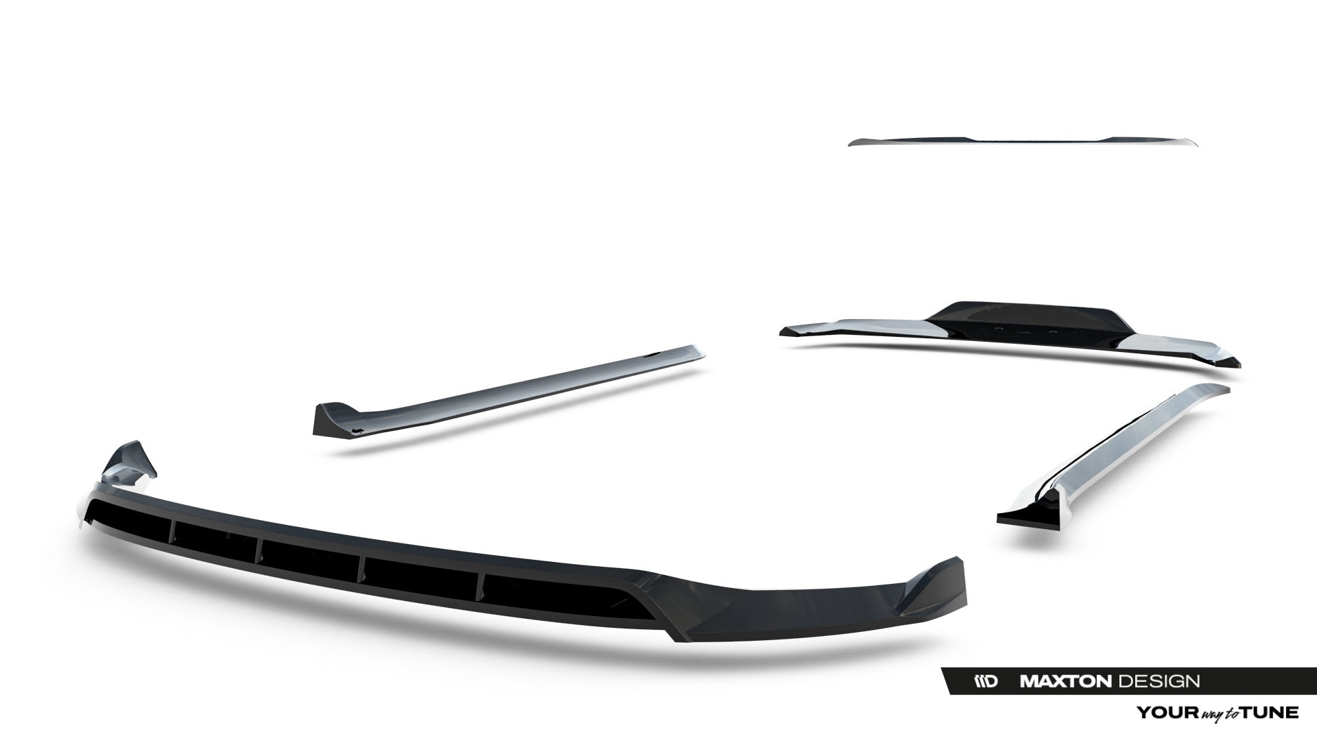 Maxton Design Set Of Splitters para Tesla Model Y Premium Mk1 Facelift - imagen 19