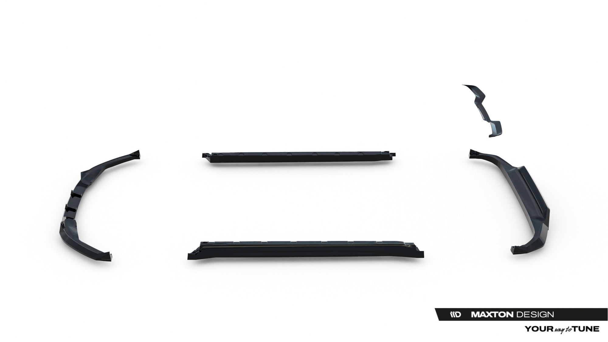 Maxton Design Set Of Splitters para Toyota C-HR Mk2 - imagen 21