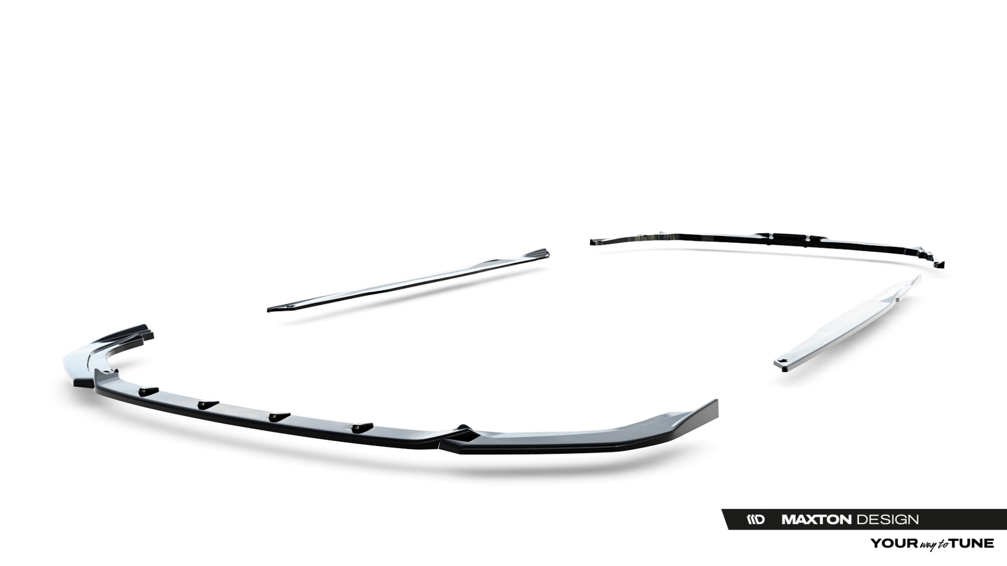 Maxton Design Set Of Splitters para Toyota Corolla GR Sport Touring Sports Mk12 - imagen 11