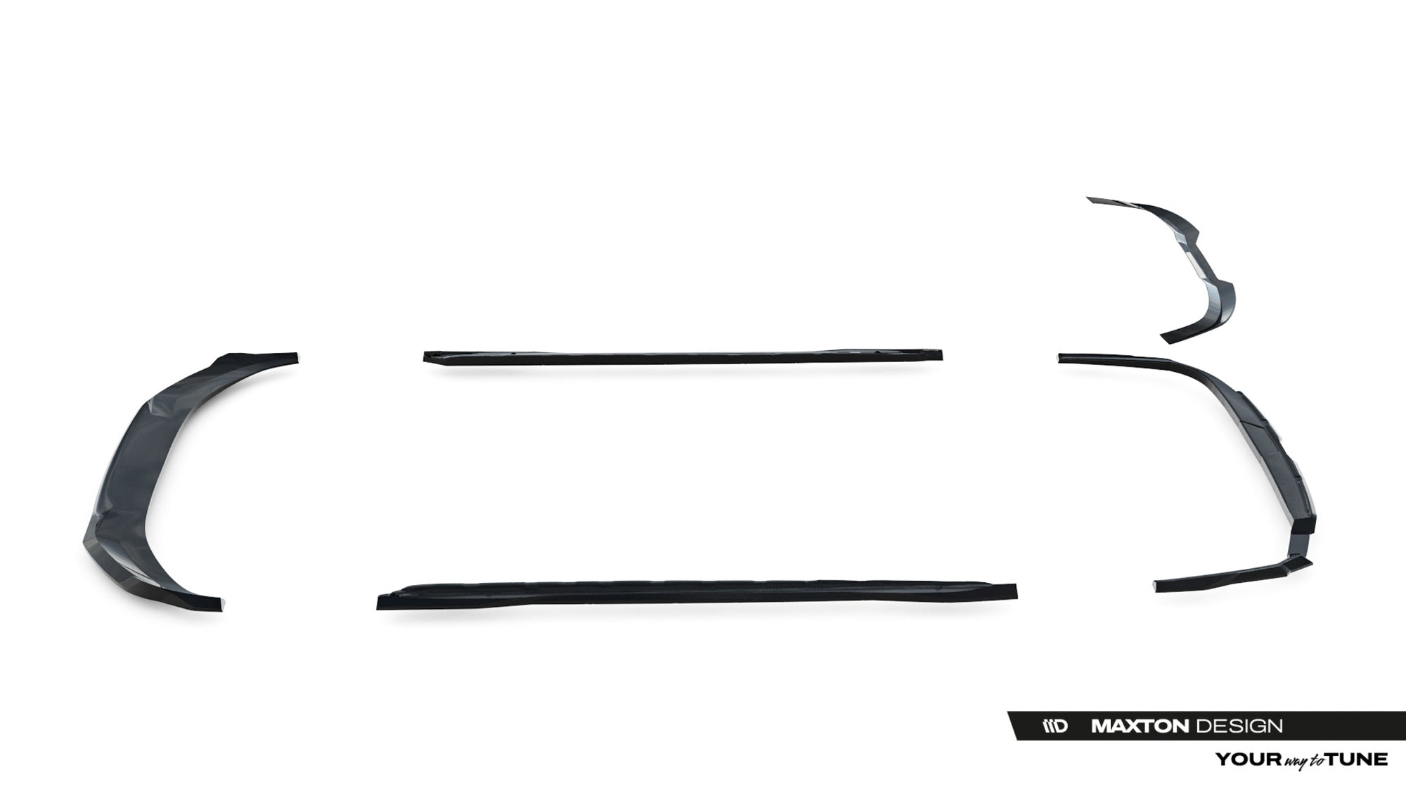 Maxton Design Set Of Splitters V.1 para Audi A6 S-Line Avant C9 - imagen 24