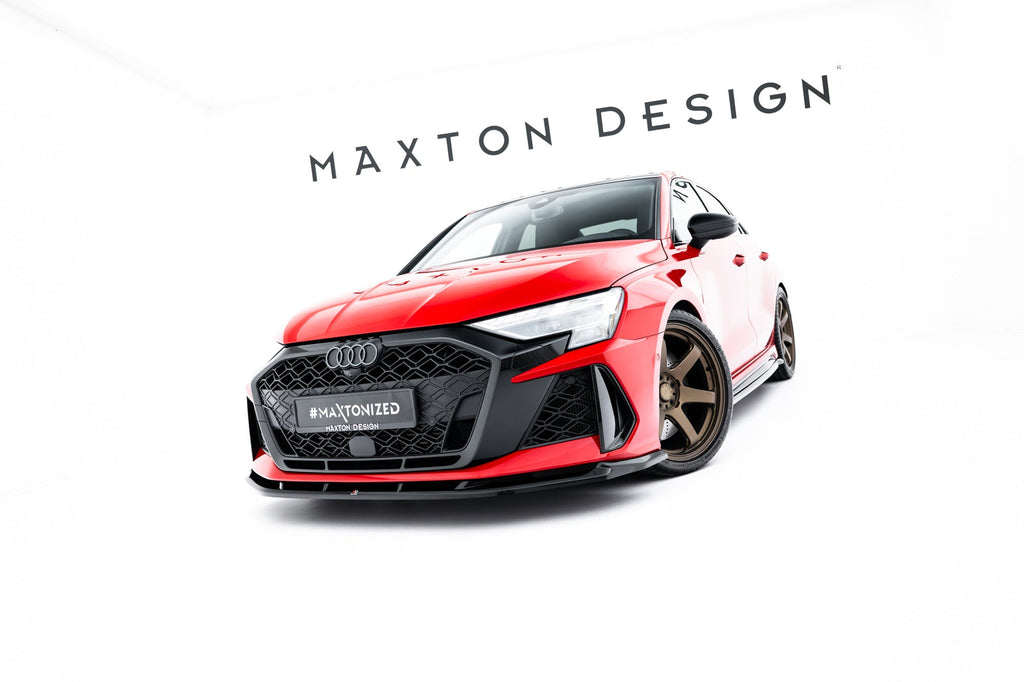 Maxton Design Set Of Splitters V.1 para Audi RS3 Sedan 8Y Facelift - imagen 2