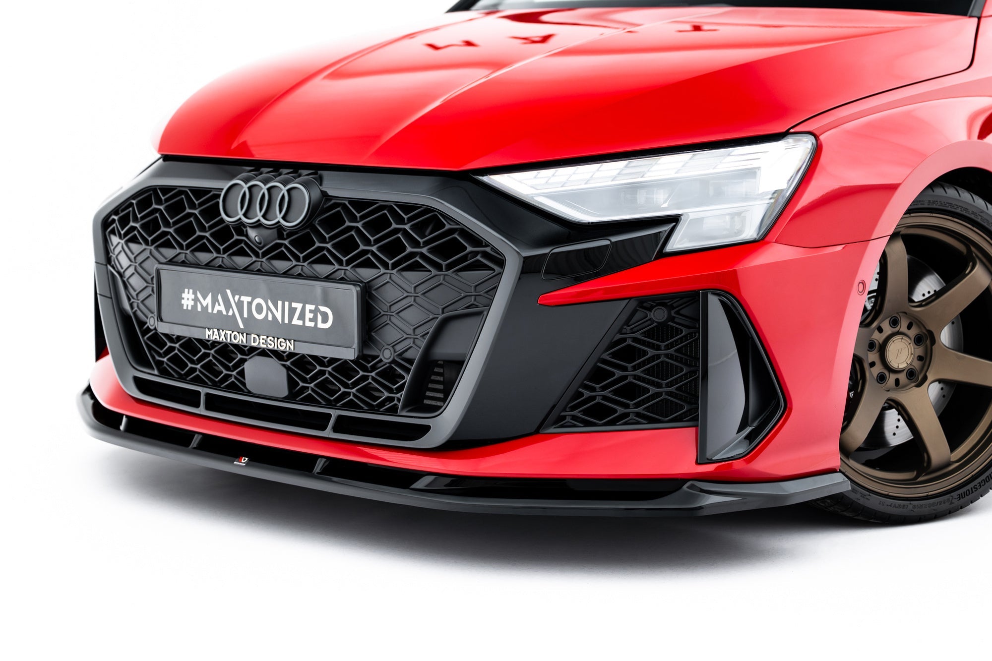 Maxton Design Set Of Splitters V.1 para Audi RS3 Sedan 8Y Facelift - imagen 5