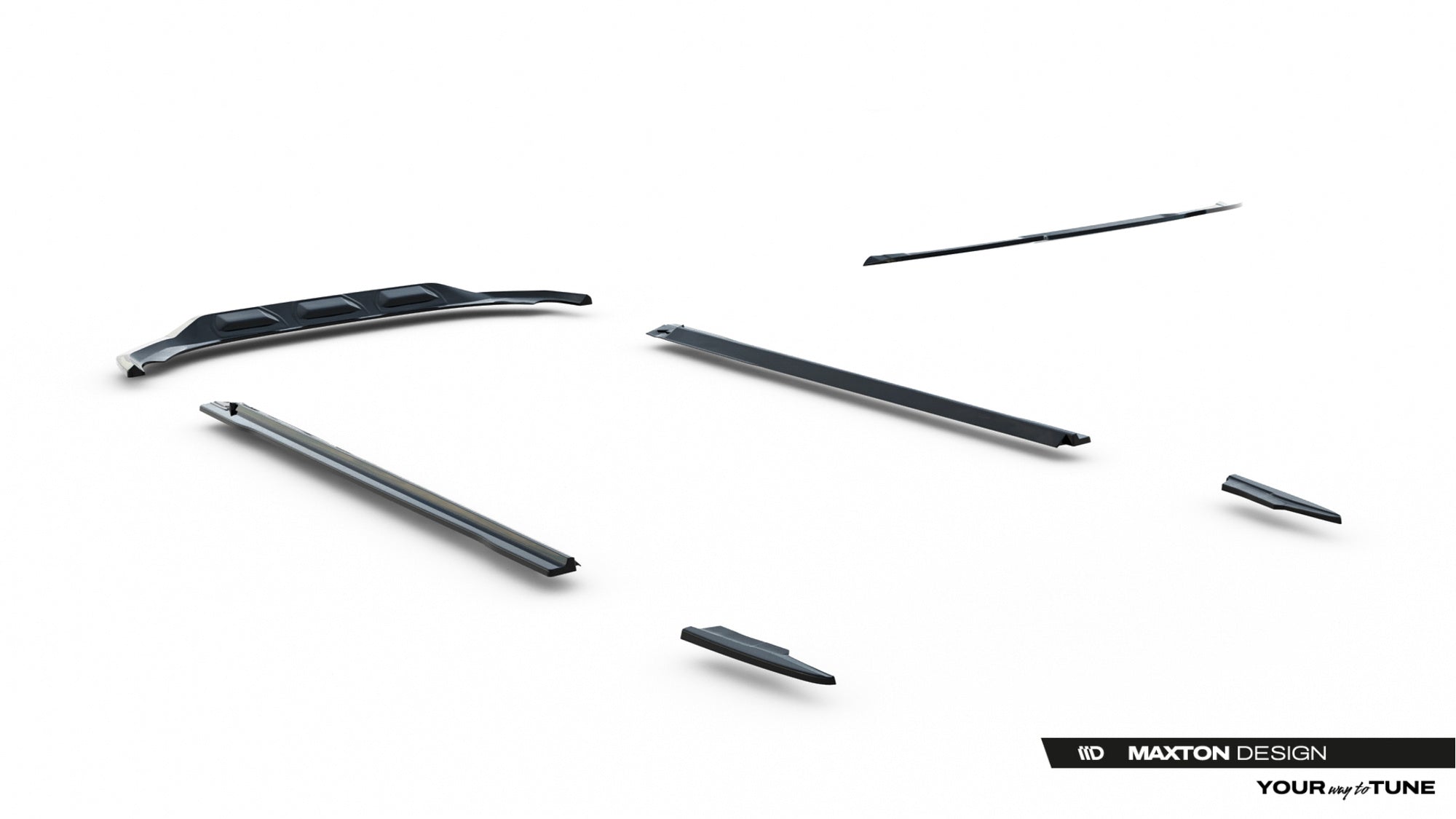 Maxton Design Set Of Splitters V.1 para Audi SQ7 Mk2 (4M) Facelift - imagen 9