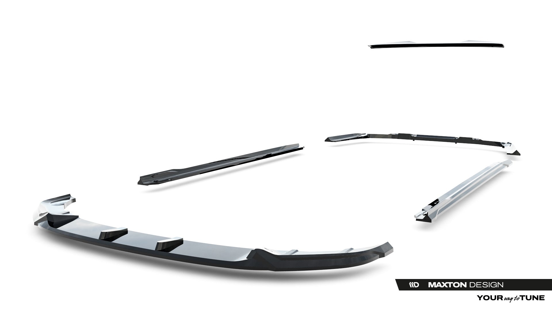 Maxton Design Set Of Splitters V.1 para BMW 5 M-Pack Sedan G60 - imagen 20
