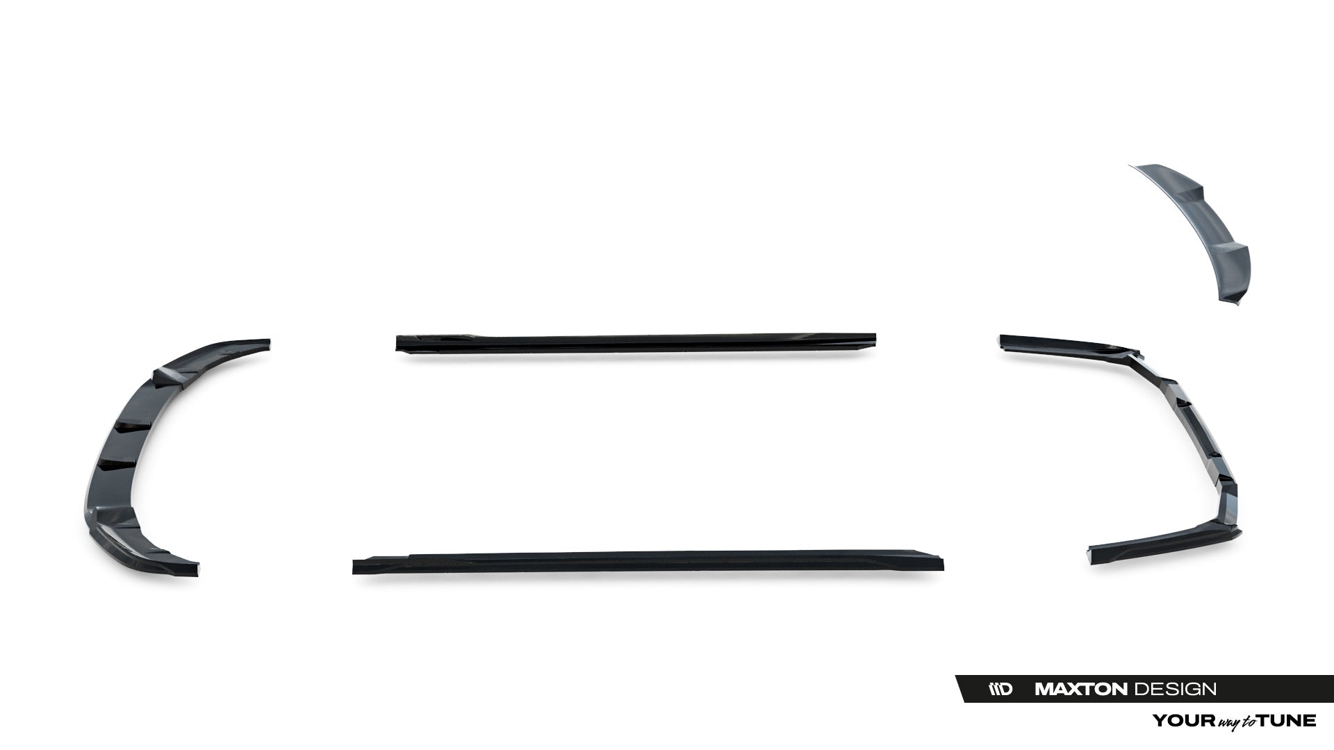 Maxton Design Set Of Splitters V.1 para BMW 5 M-Pack Sedan G60 - imagen 19