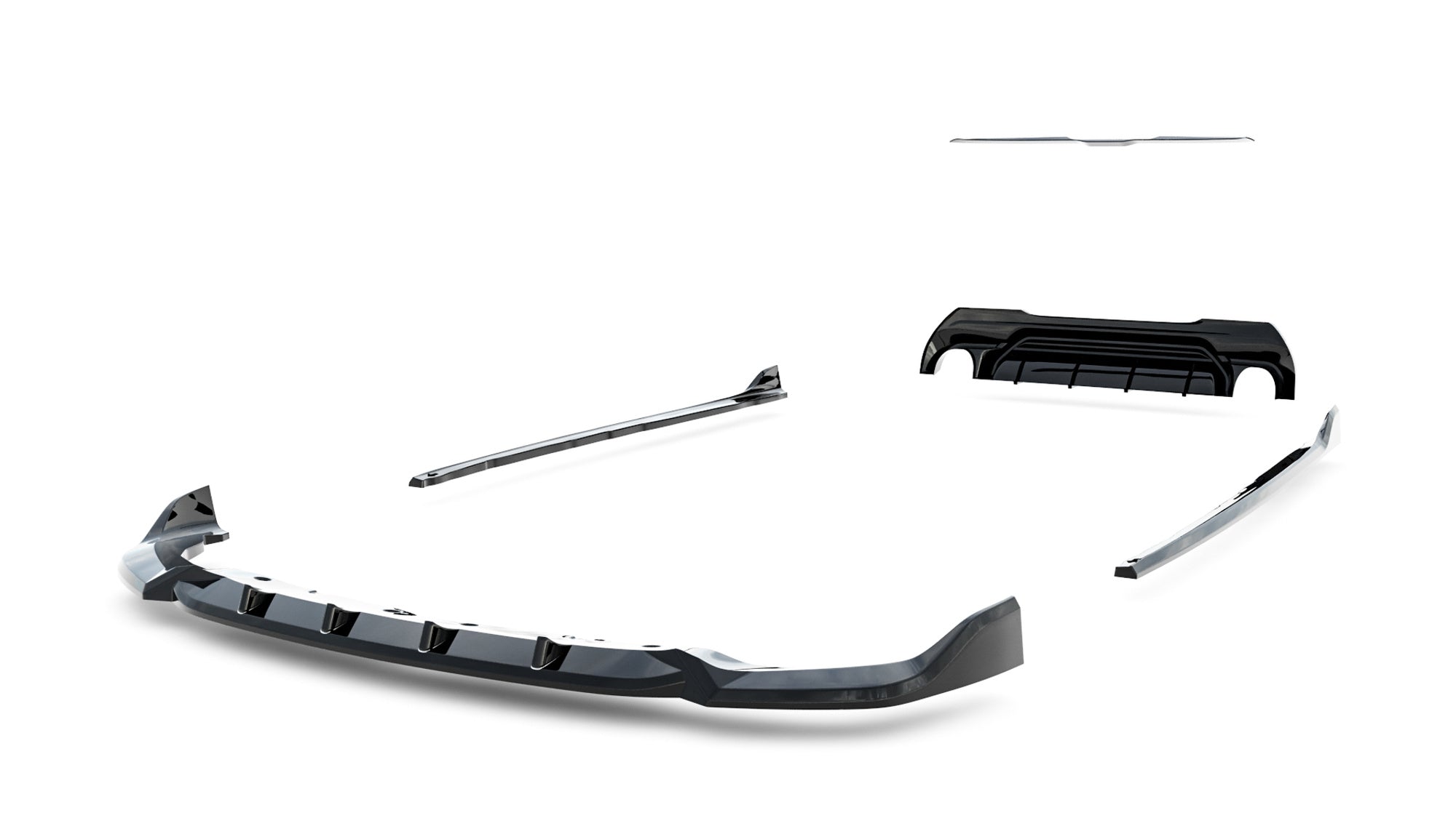 Maxton Design Set Of Splitters V.1 para BMW M135i F40 - imagen 14
