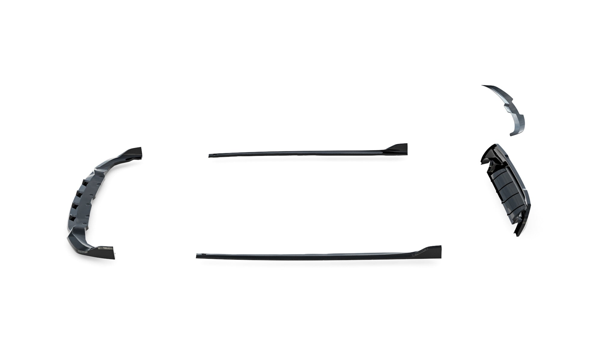 Maxton Design Set Of Splitters V.1 para BMW M135i F40 - imagen 13