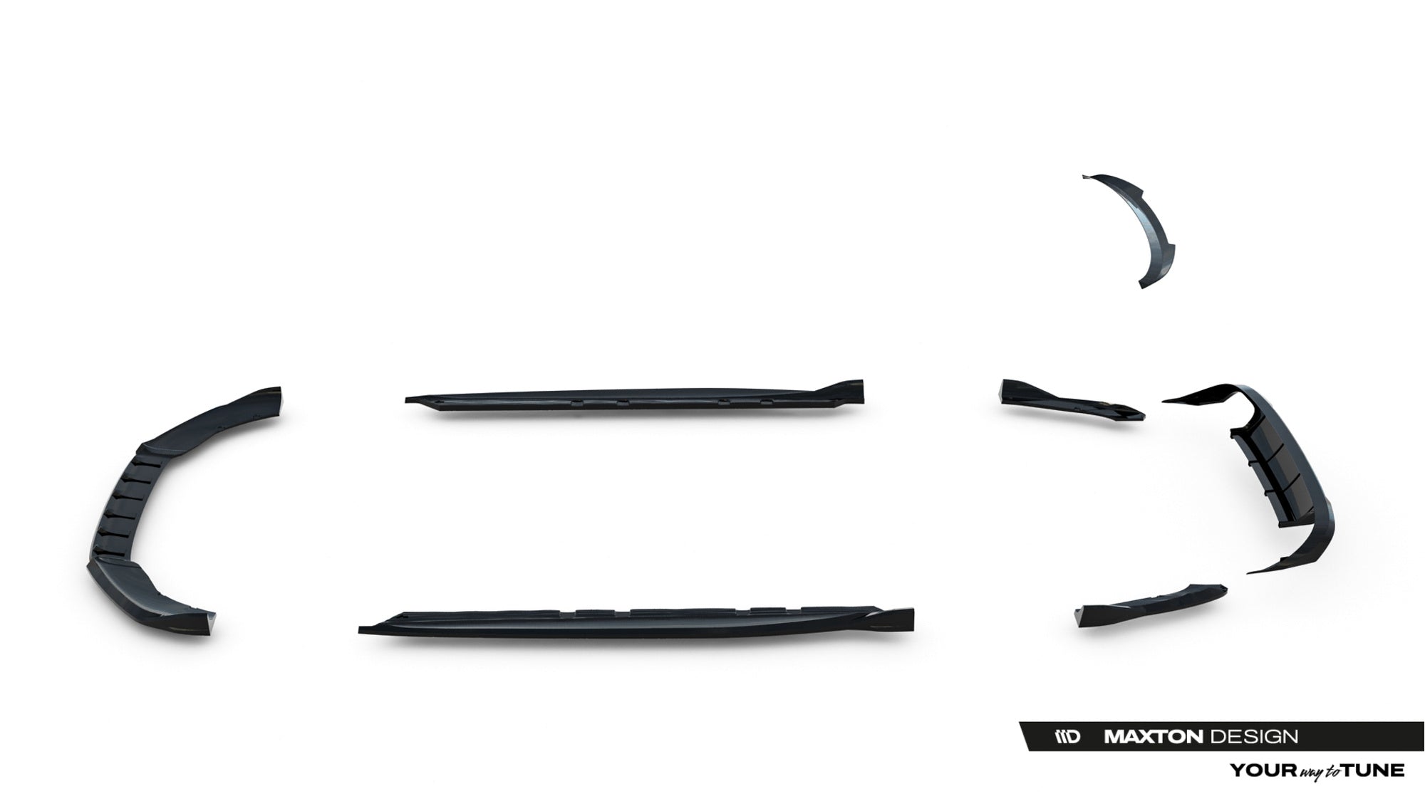 Maxton Design Set Of Splitters V.1 para Cupra Leon ST Mk1 Facelift - imagen 25