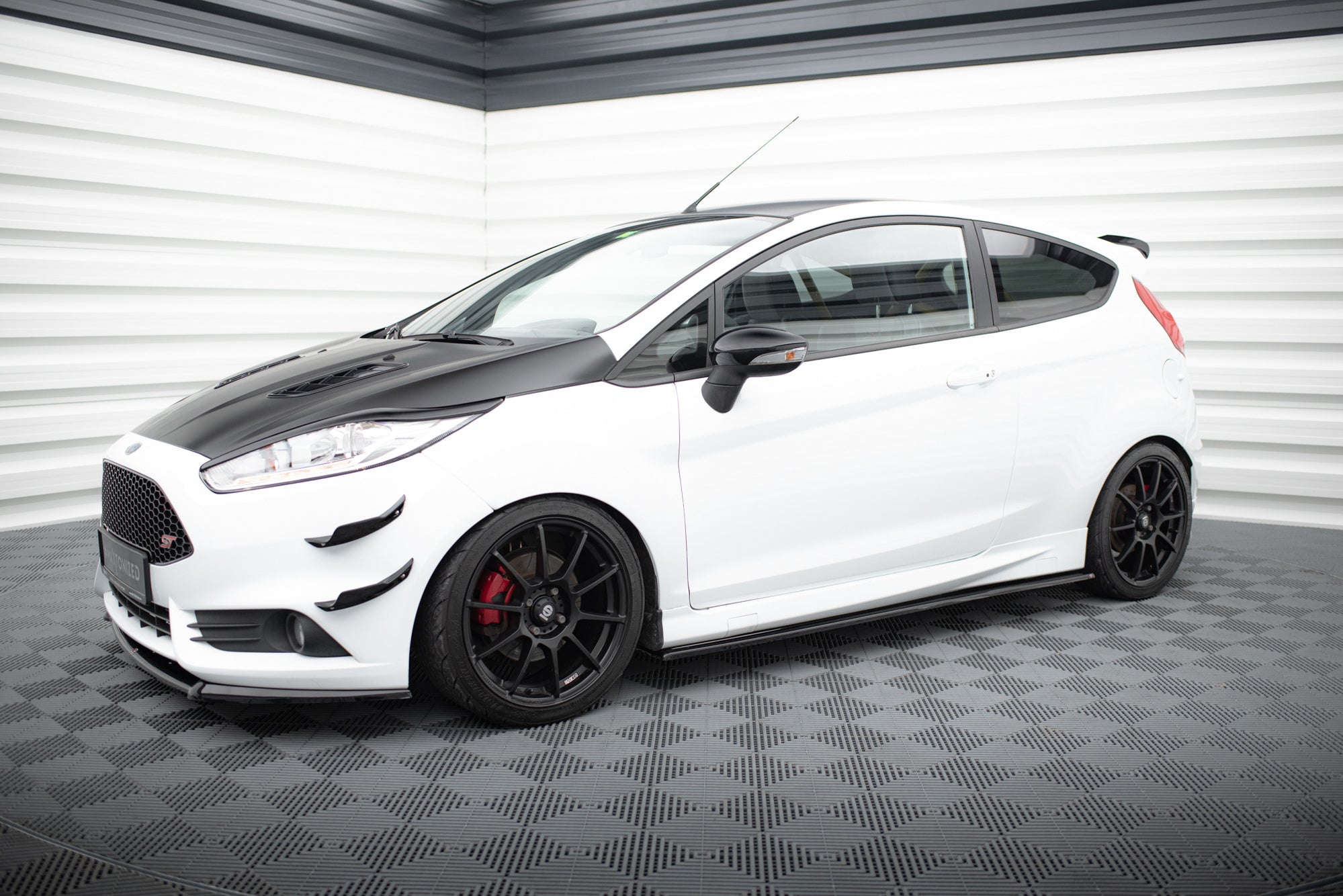 Maxton Design Set Of Splitters V.1 para Ford Fiesta ST Mk7 Facelift - imagen 1
