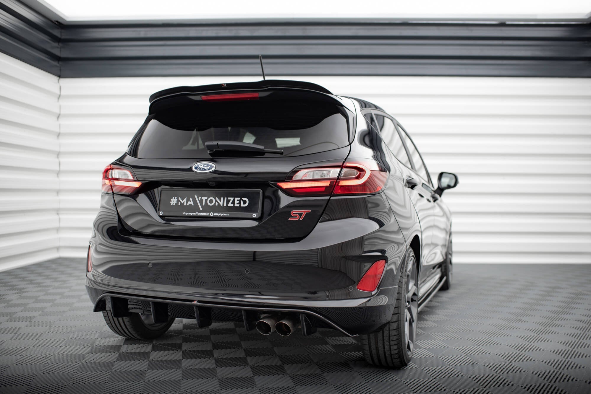 Maxton Design Set Of Splitters V.1 para Ford Fiesta ST Mk8 Facelift - imagen 10