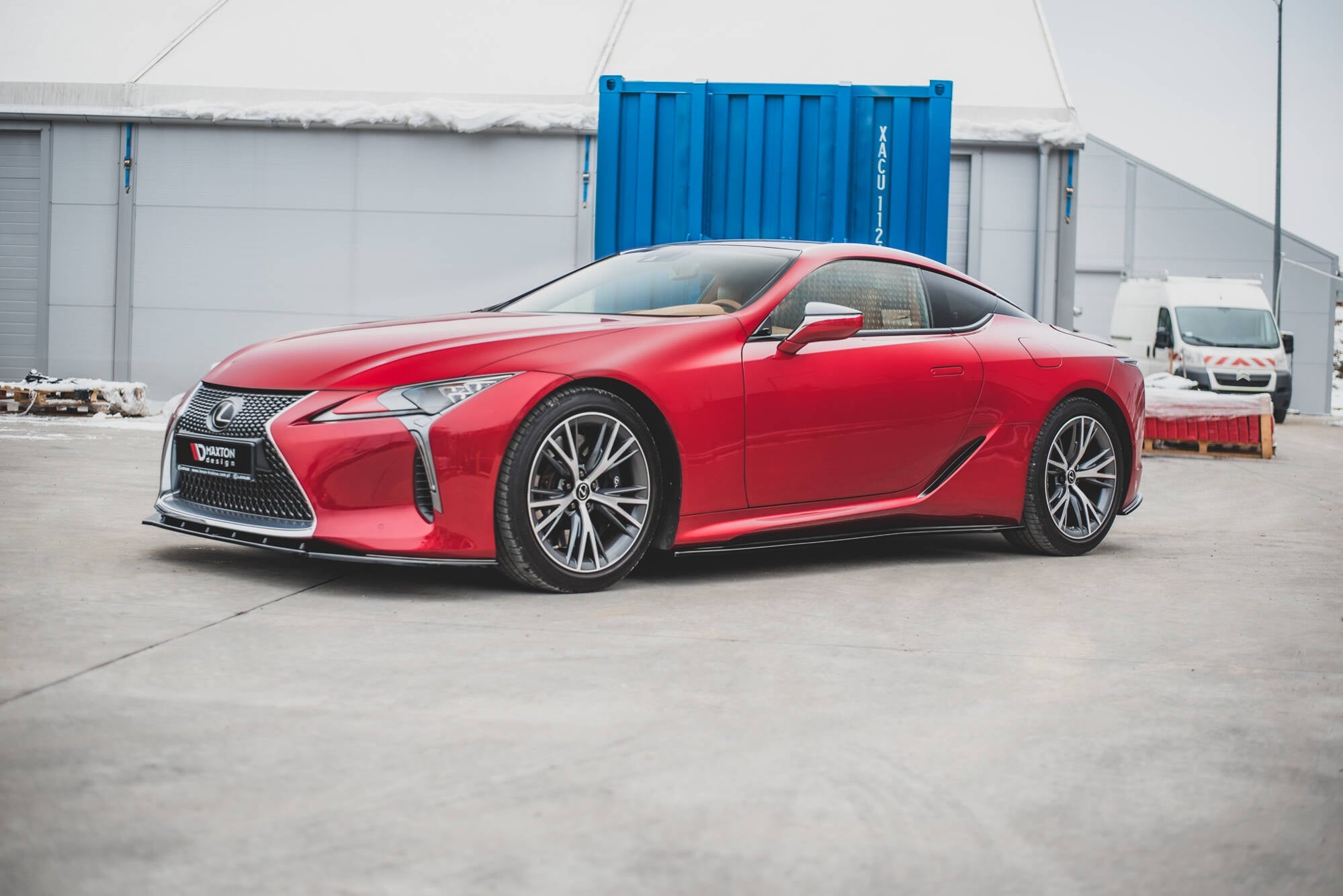 Maxton Design Set Of Splitters V.1 para Lexus LC - imagen 1