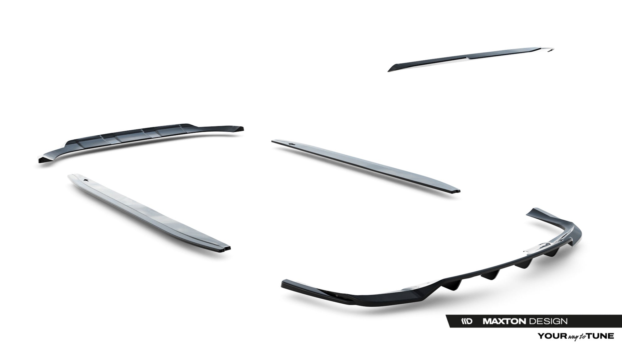 Maxton Design Set Of Splitters V.1 para Mercedes-Benz GLS AMG-Line X167 - imagen 16