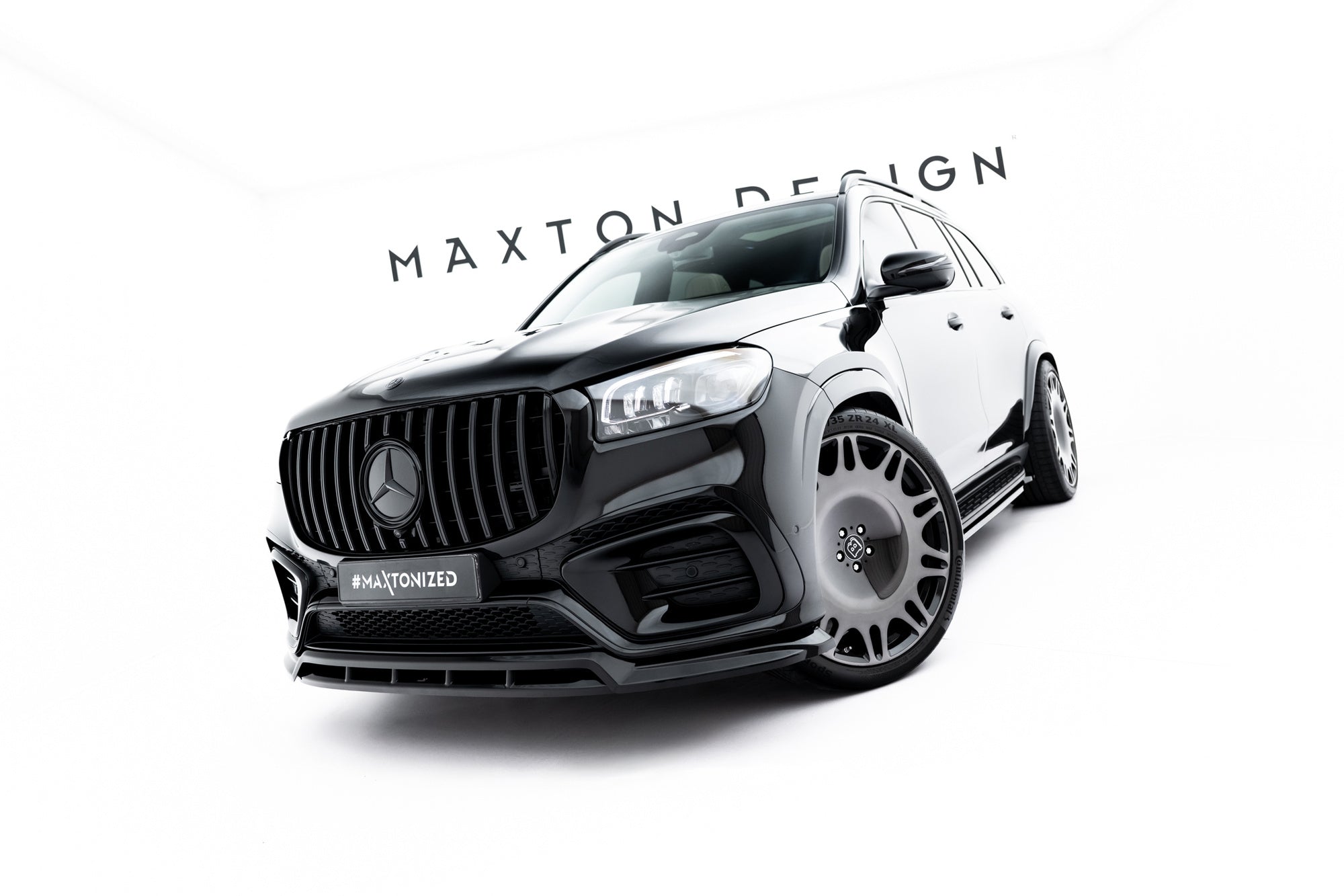 Maxton Design Set Of Splitters V.1 para Mercedes-Benz GLS AMG-Line X167 Facelift - imagen 3