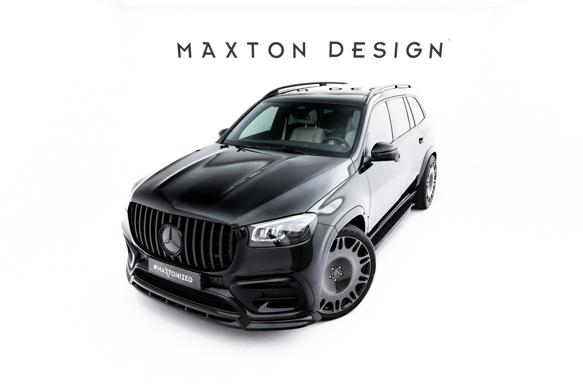 Maxton Design Set Of Splitters V.1 para Mercedes-Benz GLS AMG-Line X167 Facelift - imagen 5