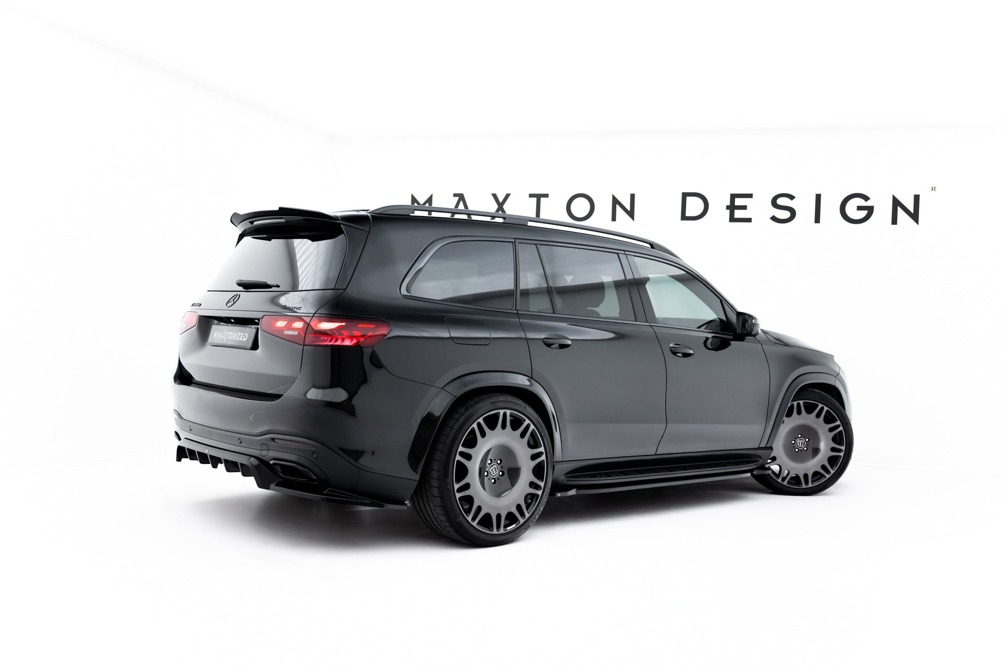 Maxton Design Set Of Splitters V.1 para Mercedes-Benz GLS AMG-Line X167 Facelift - imagen 10