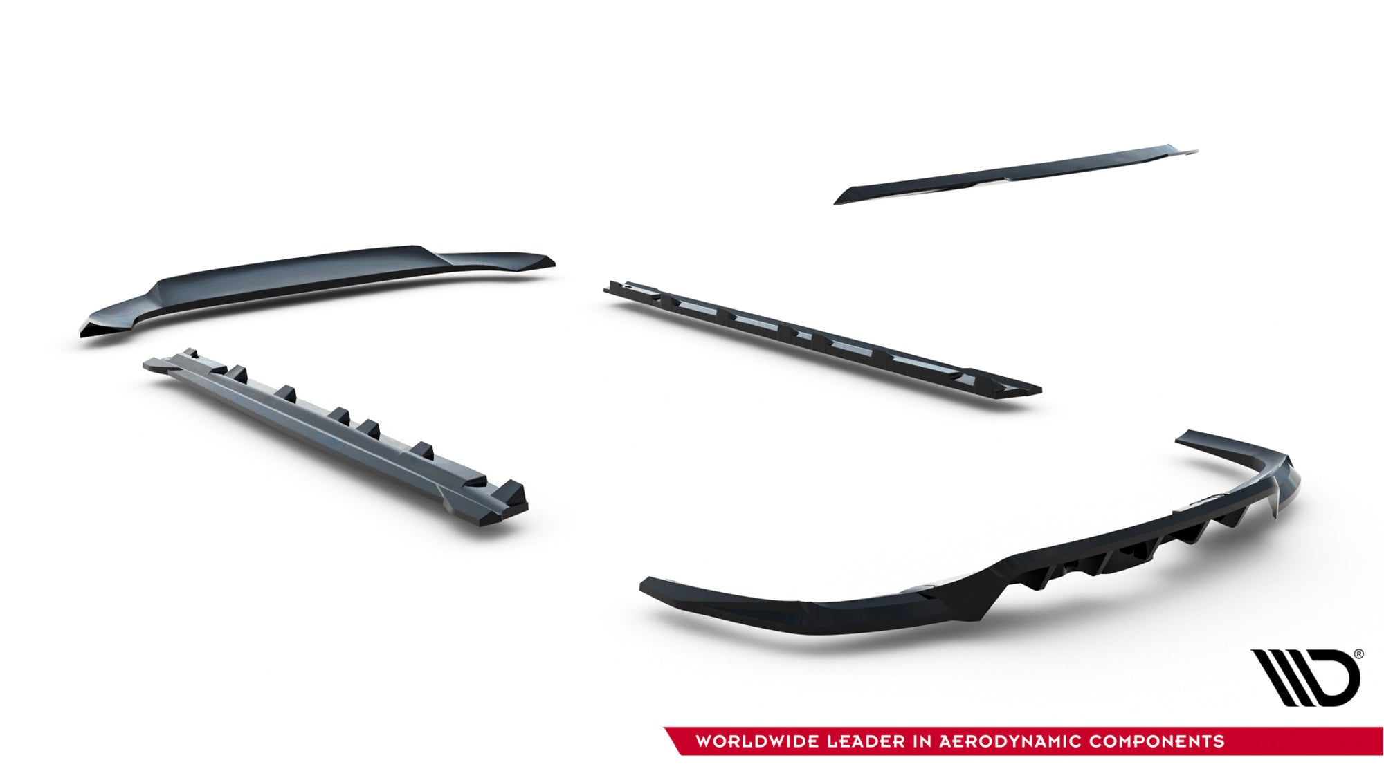 Maxton Design Set Of Splitters V.1 para Mercedes-Benz GLS AMG-Line X167 Facelift - imagen 24