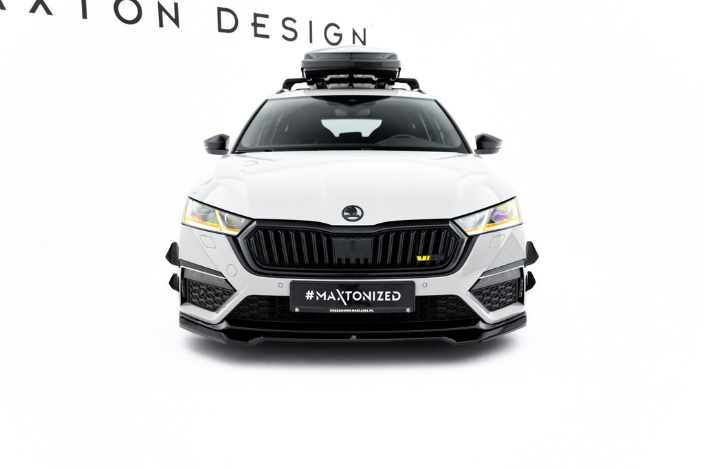 Maxton Design Set Of Splitters V.1 para Skoda Octavia RS Combi Mk4 - imagen 4