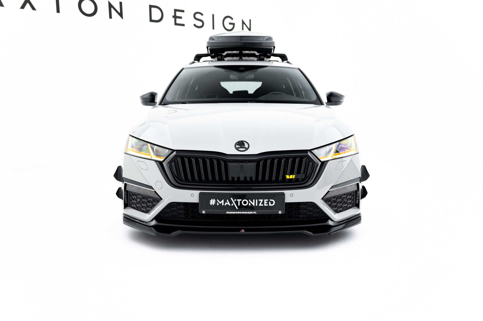 Maxton Design Set Of Splitters V.1 para Skoda Octavia RS Combi Mk4 - imagen 4