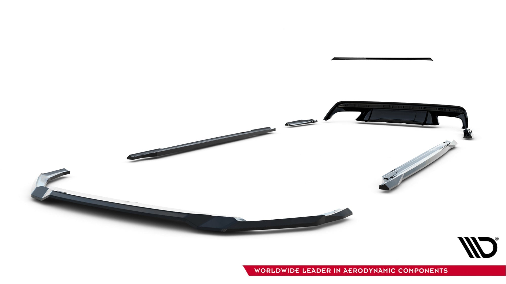 Maxton Design Set Of Splitters V.1 para Skoda Octavia RS Combi Mk4 - imagen 20