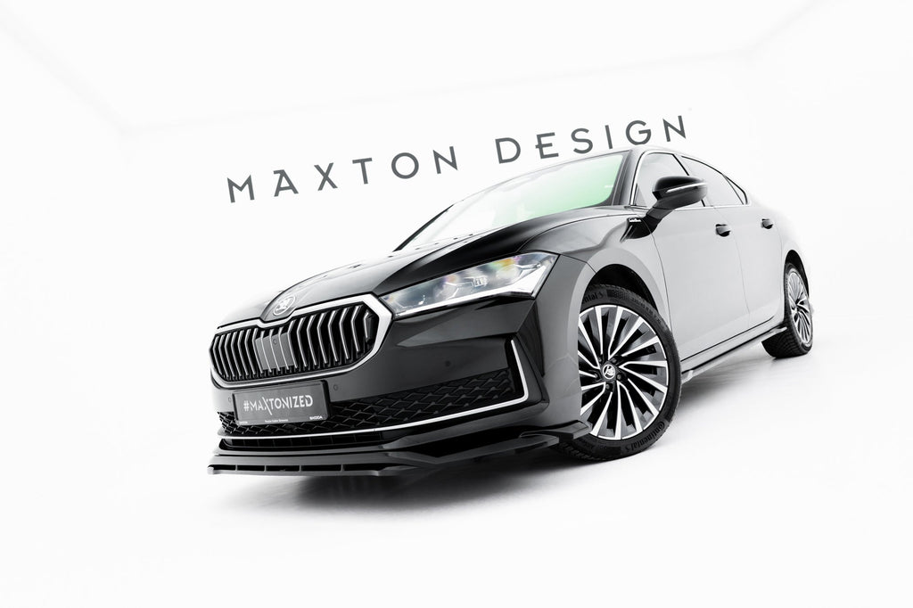 Maxton Design Set Of Splitters V.1 para Skoda Superb Sedan Mk4 - imagen 4