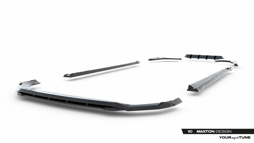 Maxton Design Set Of Splitters V.1 para Skoda Superb Sportline Mk4 - imagen 19