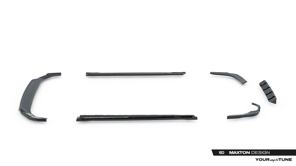 Maxton Design Set Of Splitters V.1 para Skoda Superb Sportline Mk4 - imagen 18