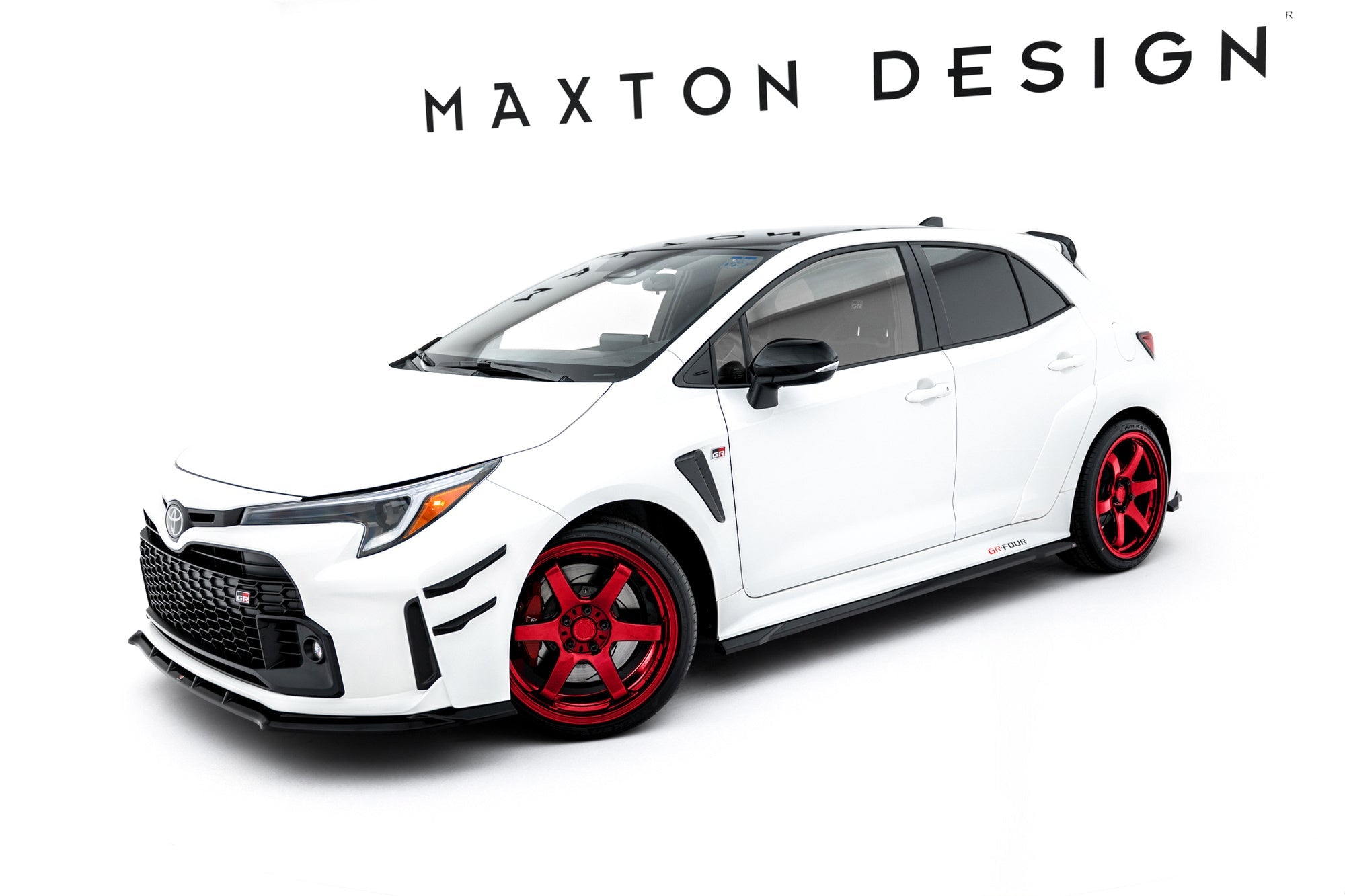 Maxton Design Set Of Splitters V.1 para Toyota GR Corolla Mk12 - imagen 1